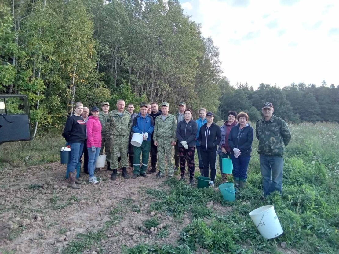 Оказали шефскую помощь - Поставское районное объединение профсоюзов